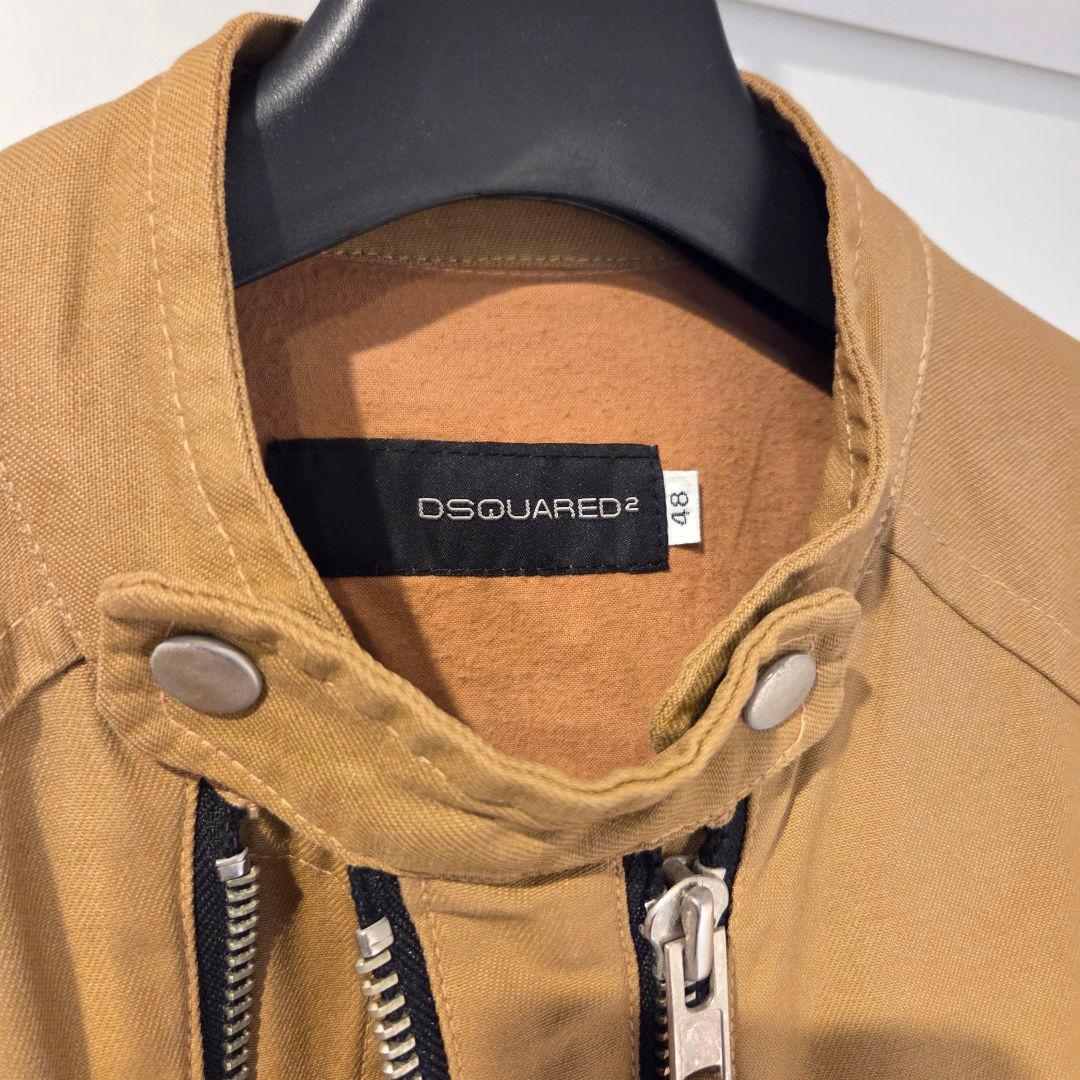 ディースクエアード シングルライダースジャケット DSQUARED2