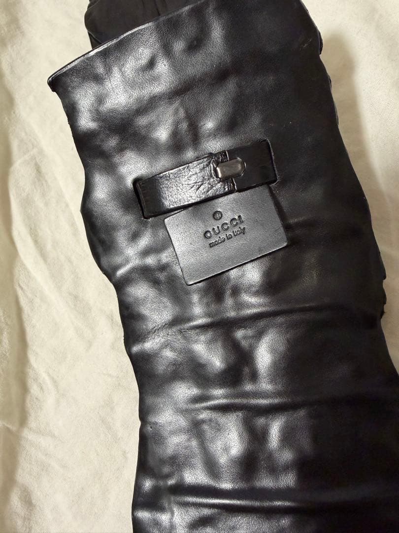 @*a様 GUCCIクロコダイルベルト全長112.5cm