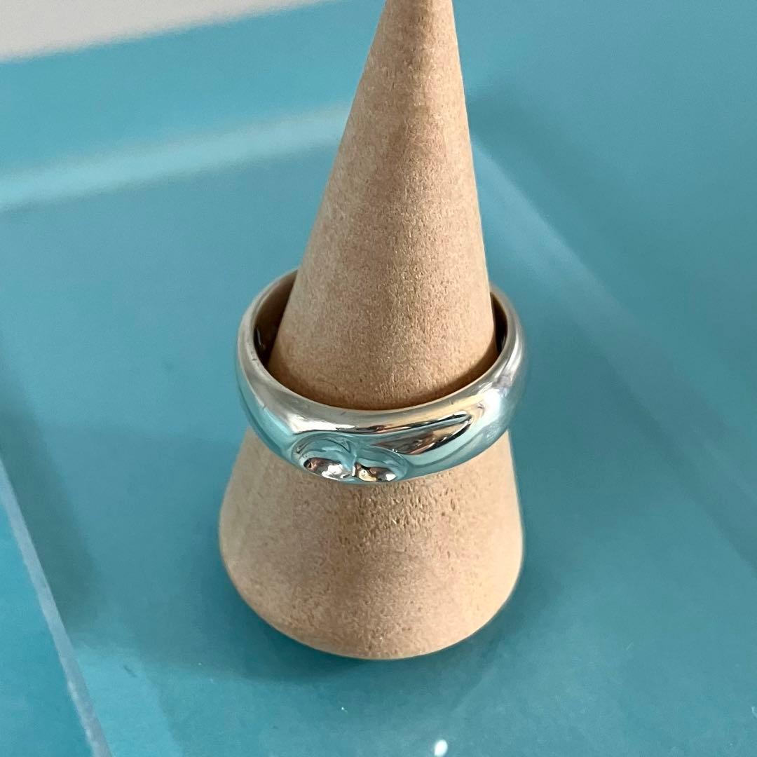 TIFFANY＆Co エルサ ペレッティ カーブドハート リング 14号 925