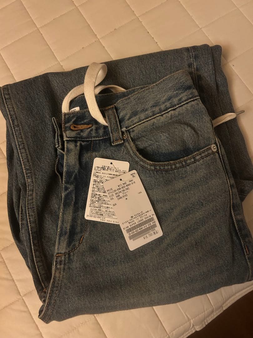 ✳︎新品未使用　Plage R’IAM SUPER LOOSE デニム 4