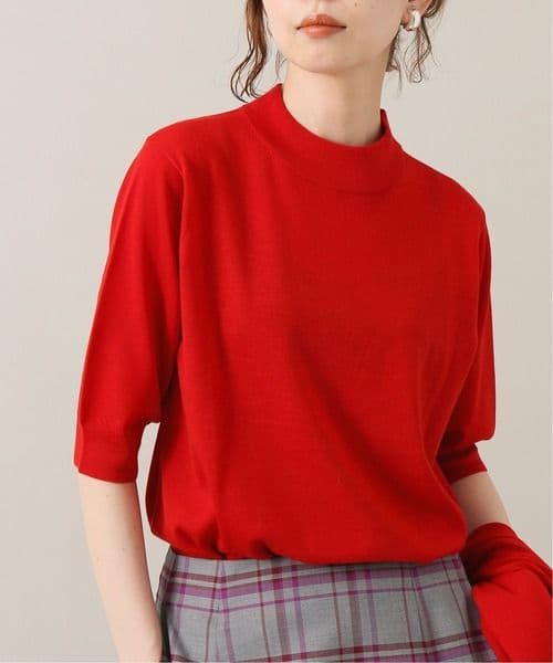 IENA ALBA　アンサンブル　ニット　赤