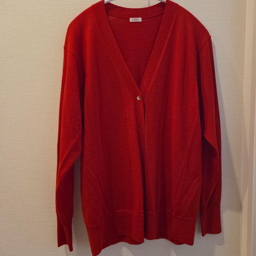 IENA ALBA　アンサンブル　ニット　赤