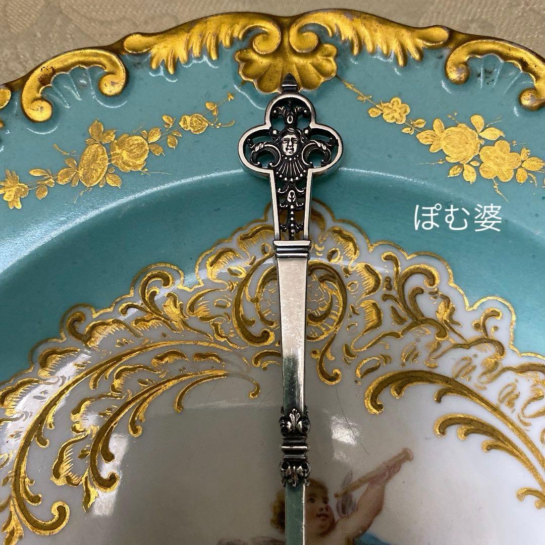 【カルディヤック】純銀／アイスクリームスプーン／ルネサンス ルネッサンス