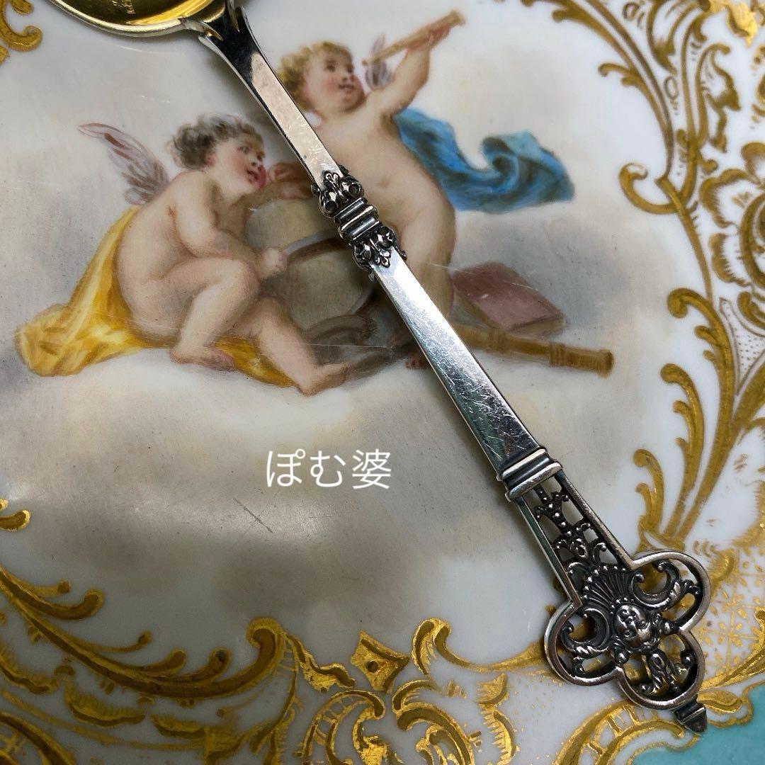 【カルディヤック】純銀／アイスクリームスプーン／ルネサンス ルネッサンス