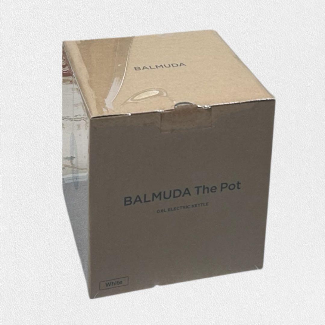 新品未使用 BALMUDA White バルミューダ 電気ケトル ホワイト