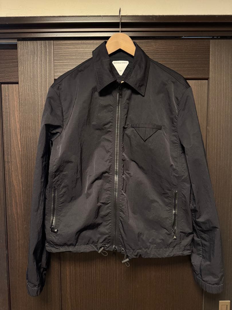 BOTTEGA VENETA テックナイロンブルゾン ブラック サイズS