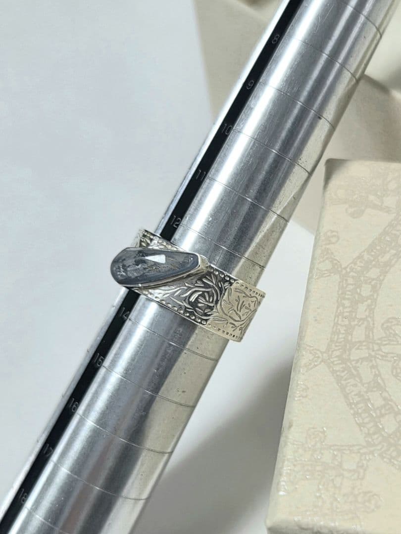 【美品】 NOJESS　シルバー　クォーツ　リング　ノジェス　アガット