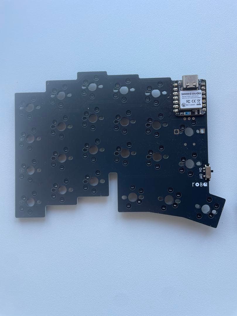 【半田付け済】roBa v3 基板のみ CKW12付き