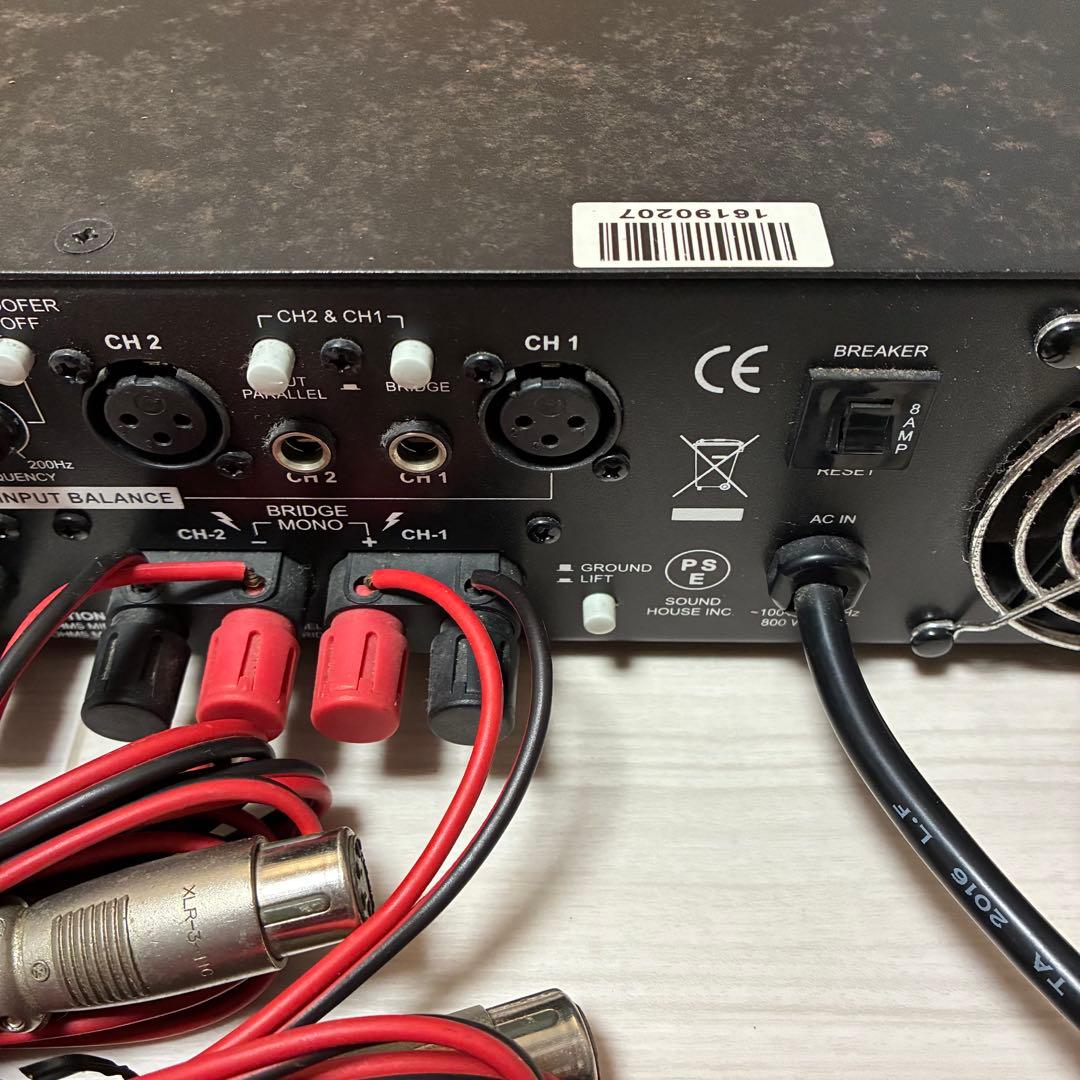 【通電確認済み】Classic Pro CP 4100 パワーアンプ