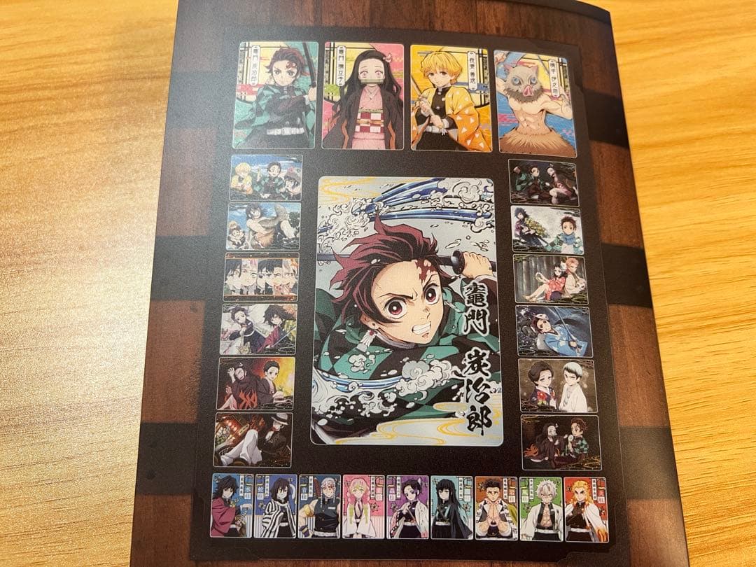 鬼滅の刃ウエハース発売記念キャンペーン特製ファイル、第一弾コンプリートセット