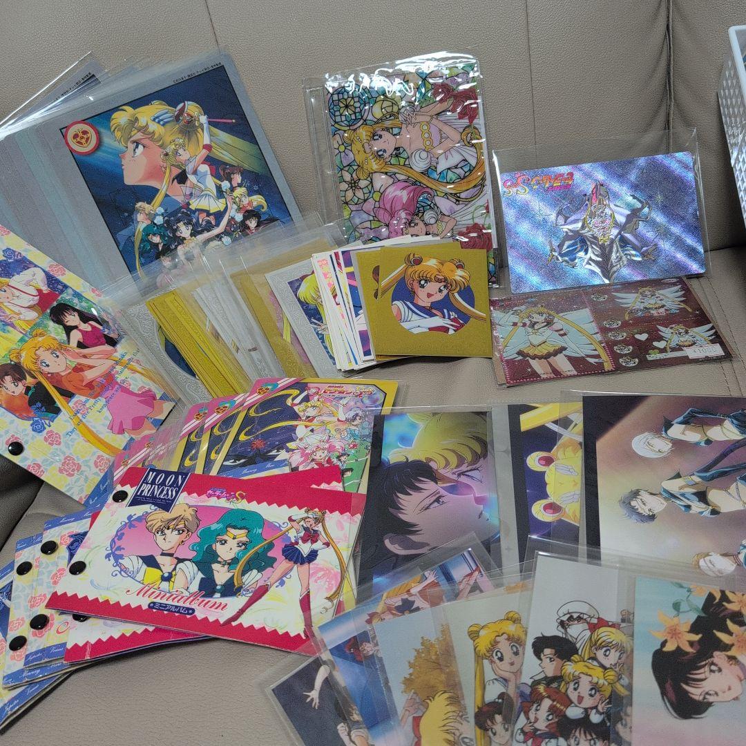 公式　セーラームーン　フリマ最大量　カードダス他