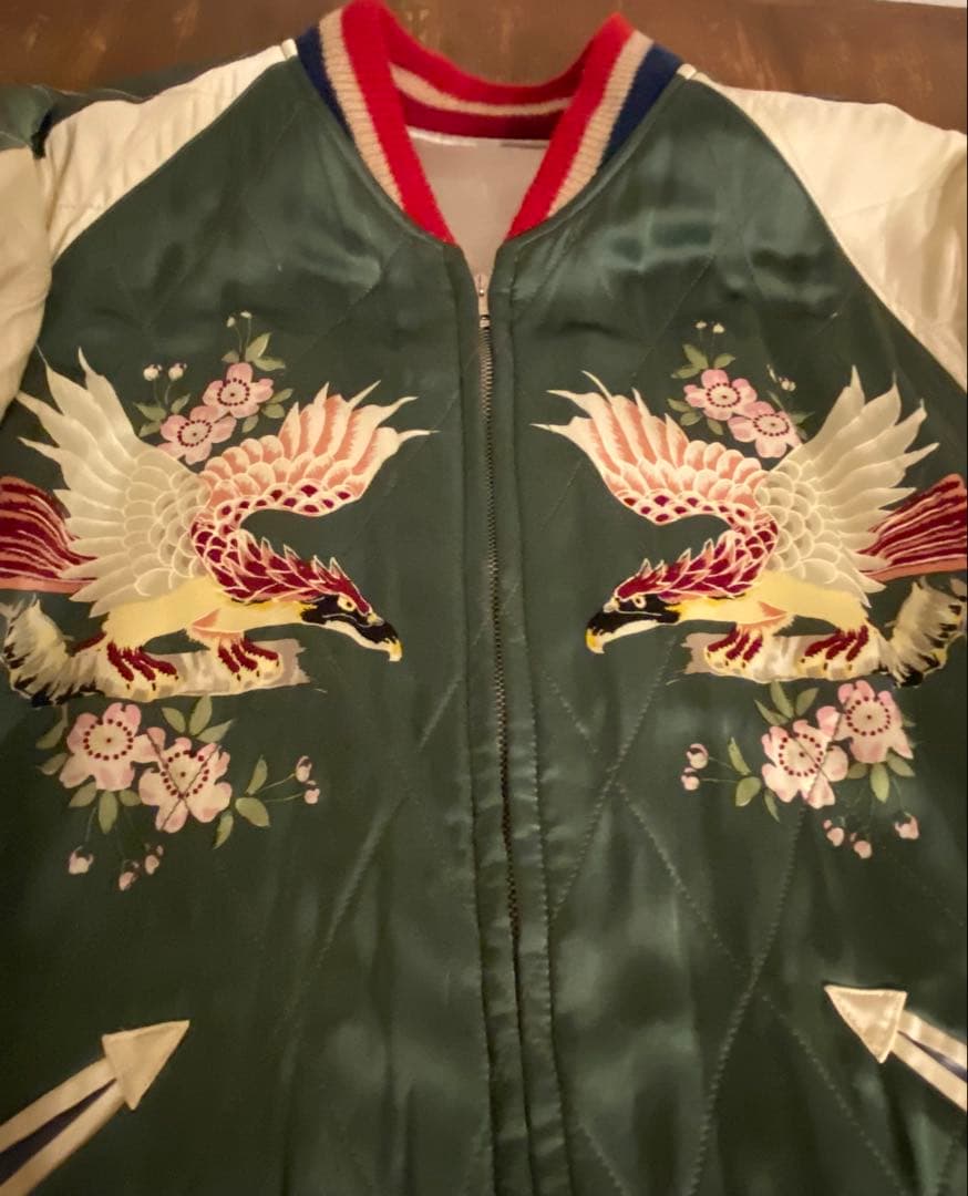 港商　スカジャン　リバーシブル　渋谷龍太着用モデル　テーラー東洋　スペシャル