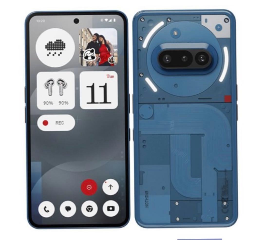 【新品未開封】Nothing Phone (3a) 12GB/256GB ブルー