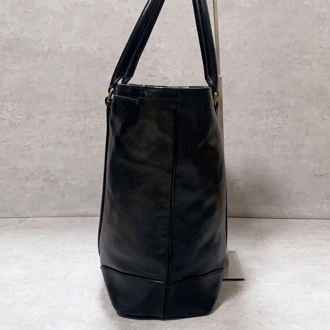 美品✨COACH コーチ トートバッグ 2way ショルダーバッグ A4収納 黒