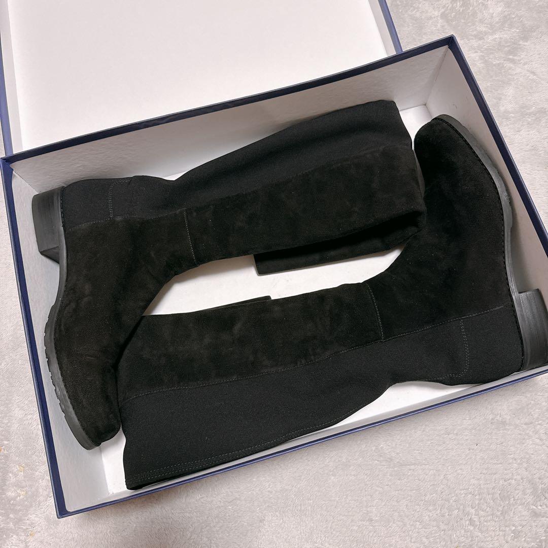 Stuart Weitzman ニーハイブーツ　ロングブーツ 5050 ブラック