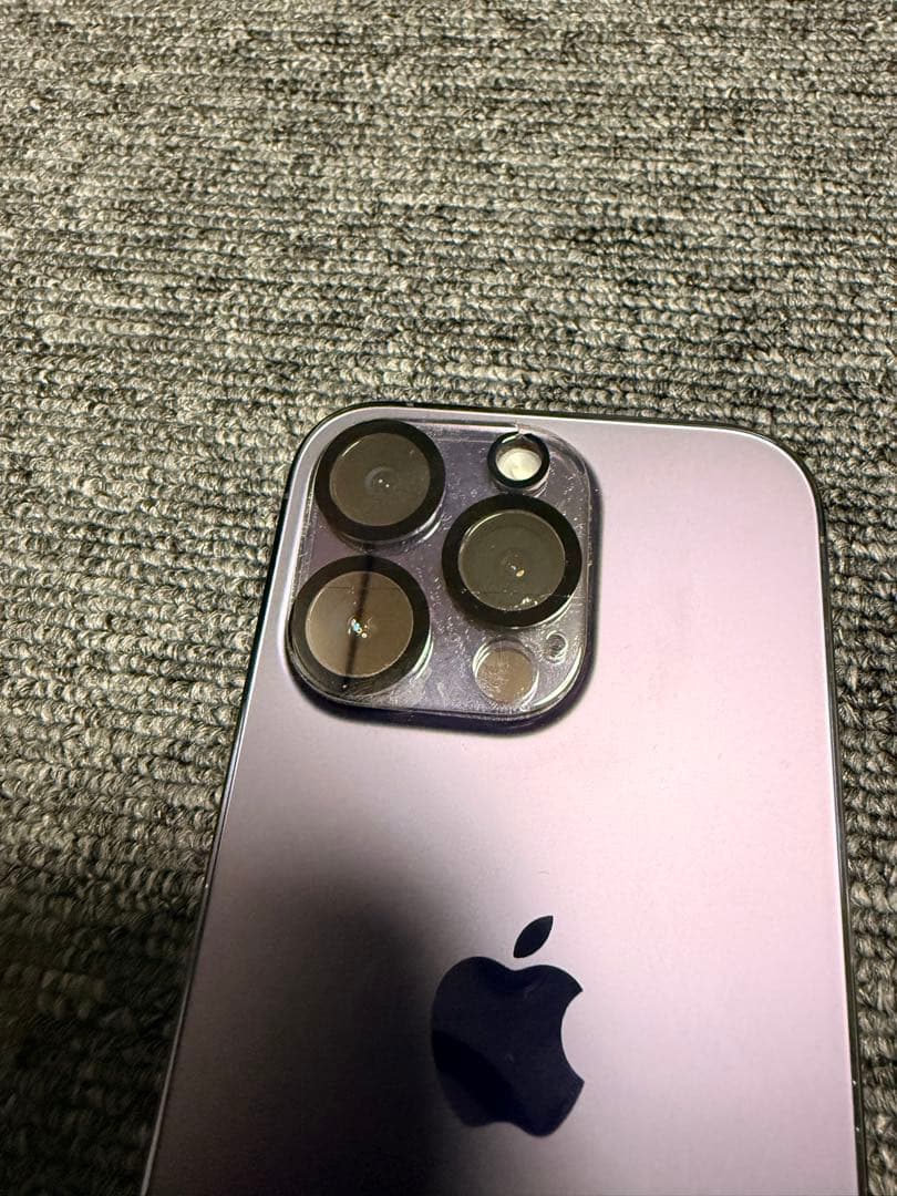 ぽ*た様 Apple iPhone 14 Pro 限定色ディープパープル 液晶難