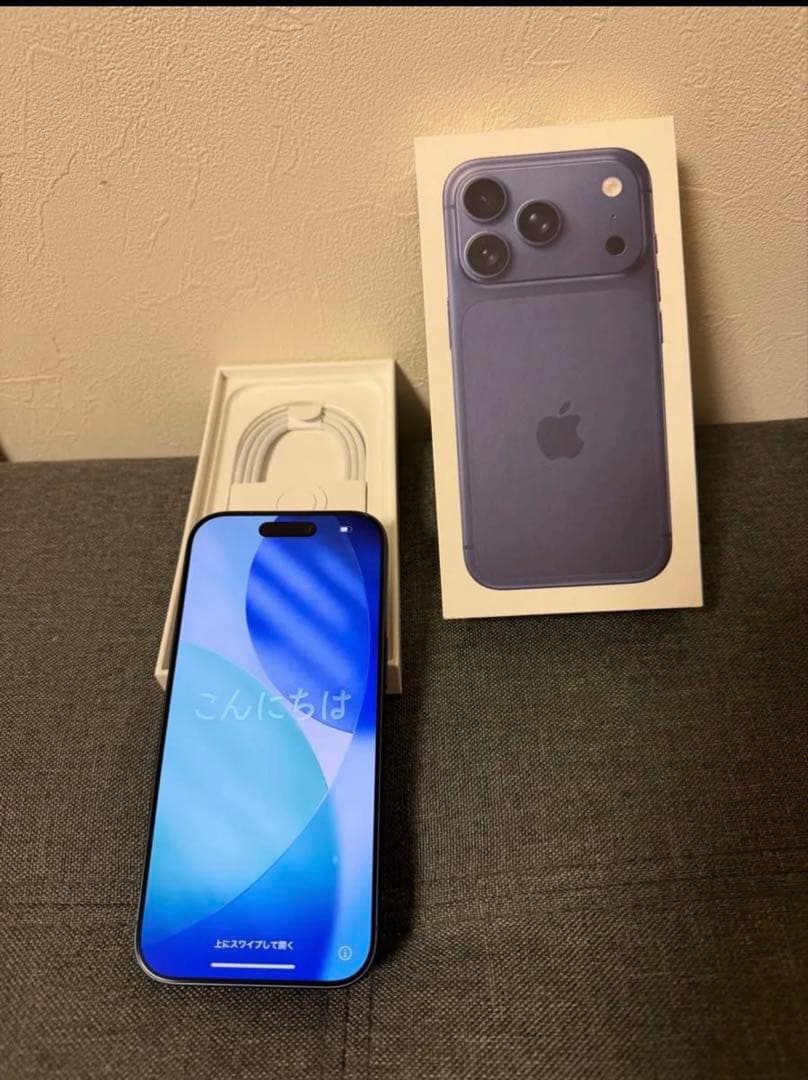 【新品同様】iPhone 17 Pro 256GB ディープブルー