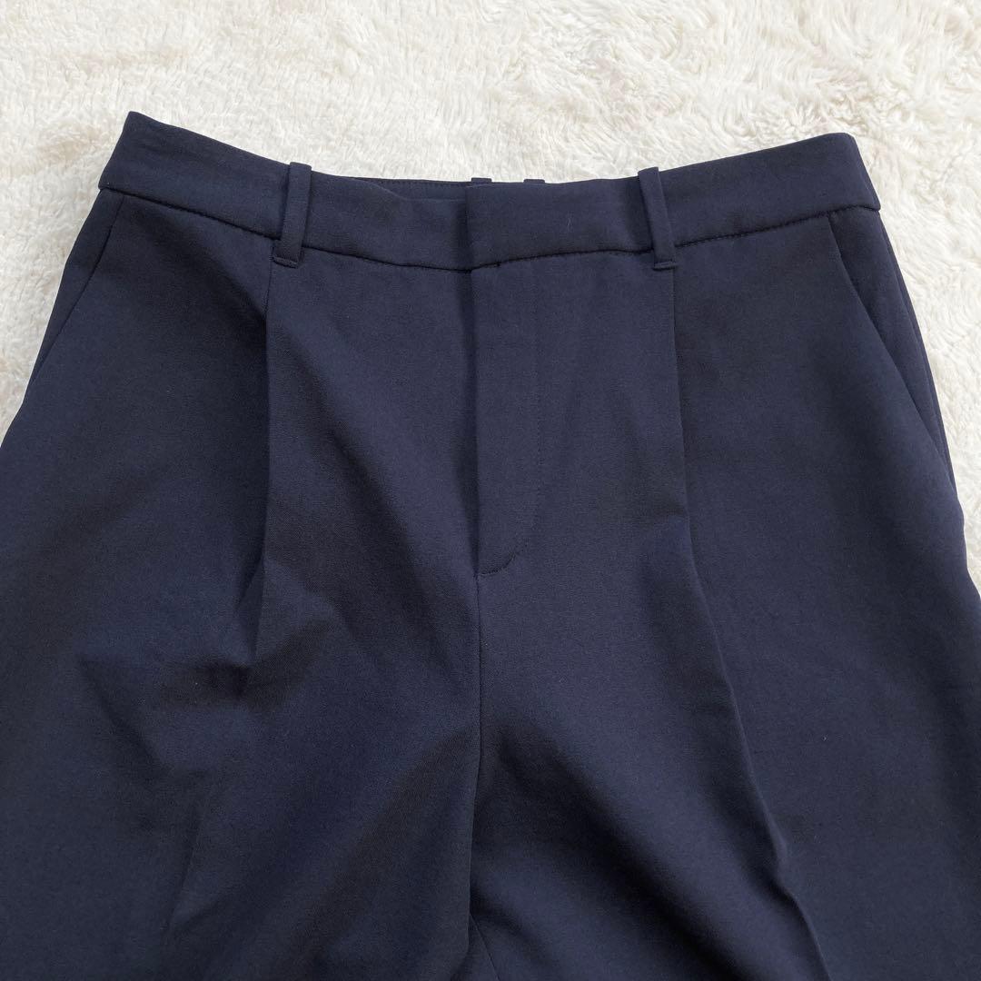 極美品・24年モデル✨ユニクロ　スーツ　感動セットアップ　ネイビー　サイズL