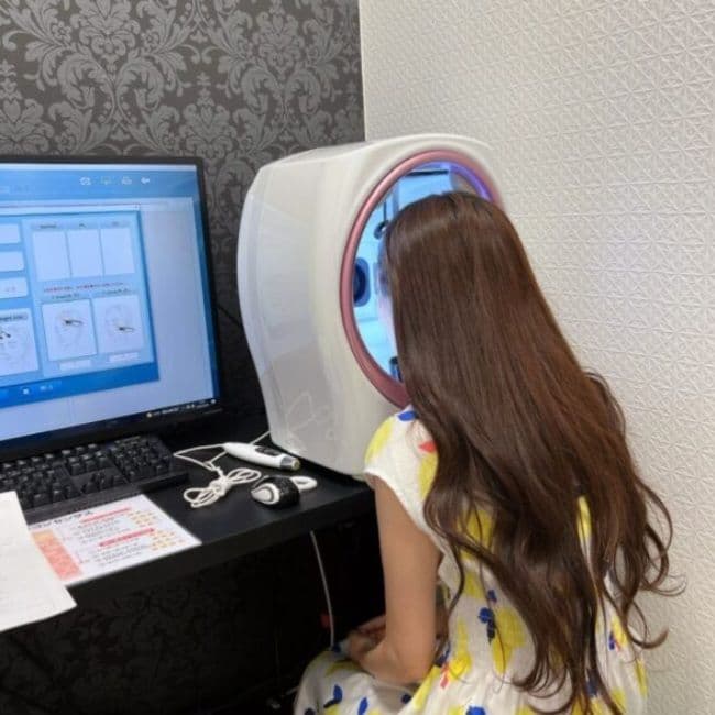 高機能肌診断器　スキンケアアナライザー エステル　中古