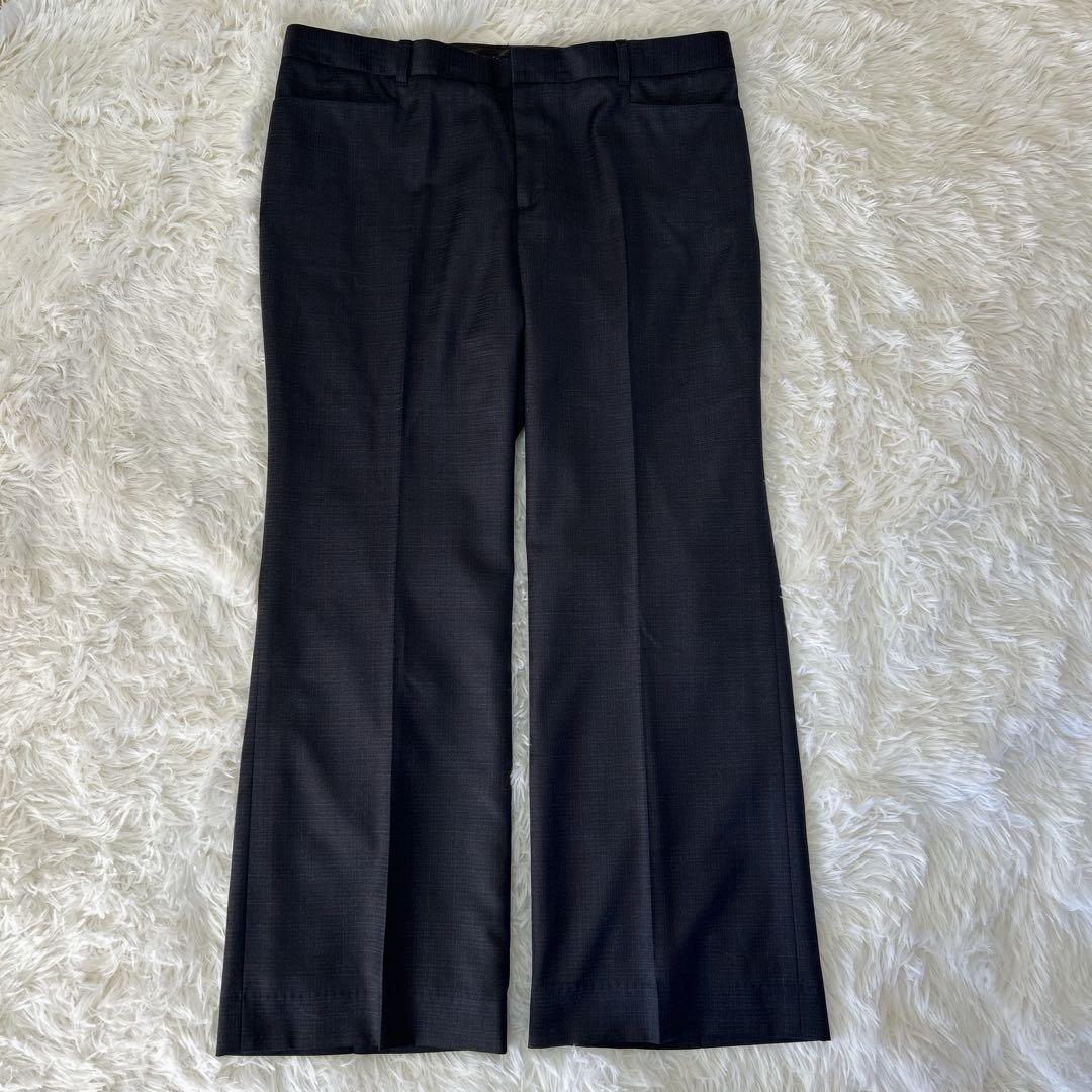 美品 ニューヨーカー チェルッティ 高級 スーツ 3点セット チェック 17