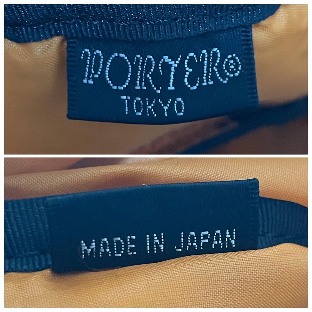 【極美品】PORTER タンカー ボディバッグ ウエストバッグ 黒
