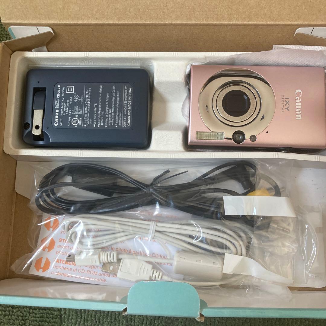 Canon IXY デジタルカメラ ピンク