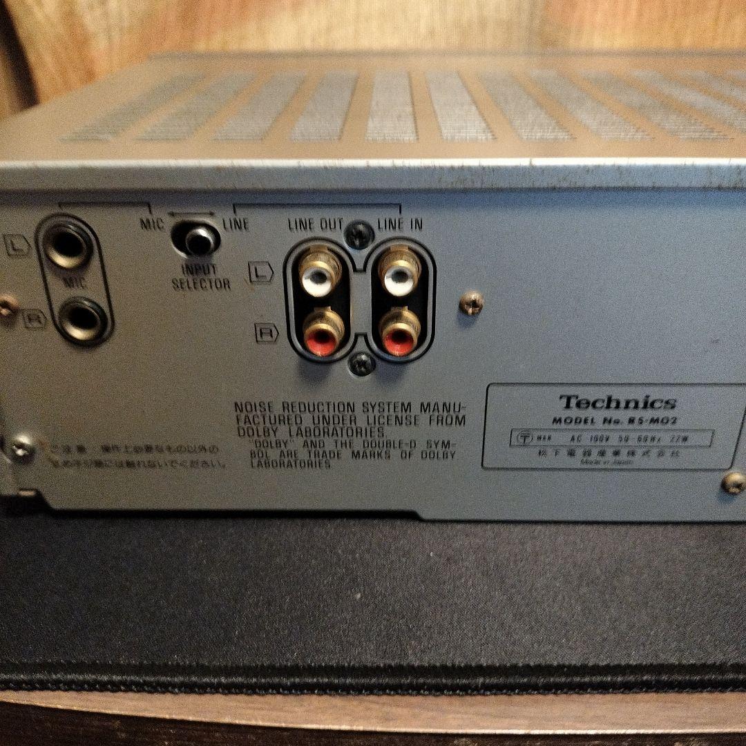 【ジャンク】テクニクス（Technics）M02 カセットデッキ