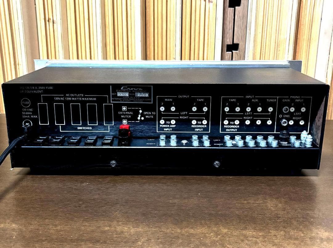 ★美品　Crown IC150　クラウン プリアンプ　マッキントッシュ　JBL