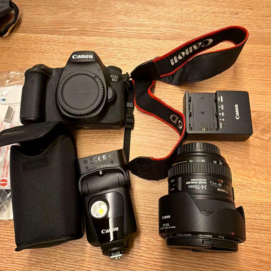 Canon EOS 6D デジタル一眼レフカメラセット