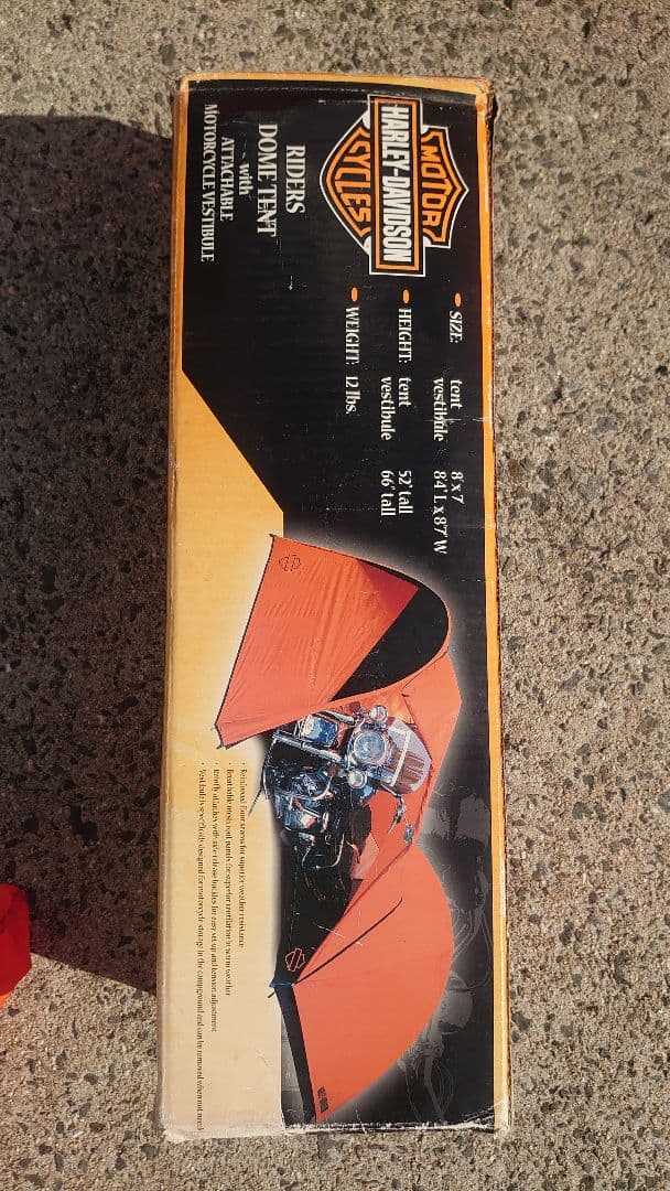 ハーレーダビッドソン テント　ライダードームテント