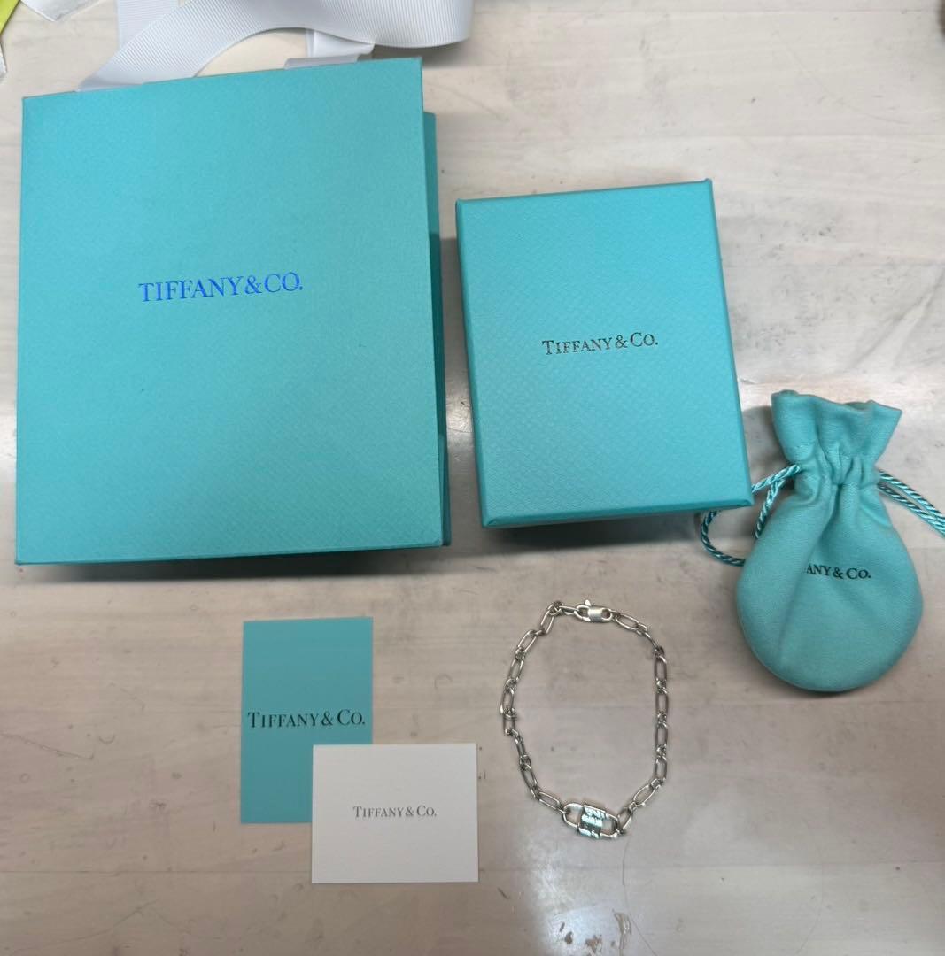 【新品・未使用品】ティファニー 1837スモール ダブル ロック ブレスレット銀