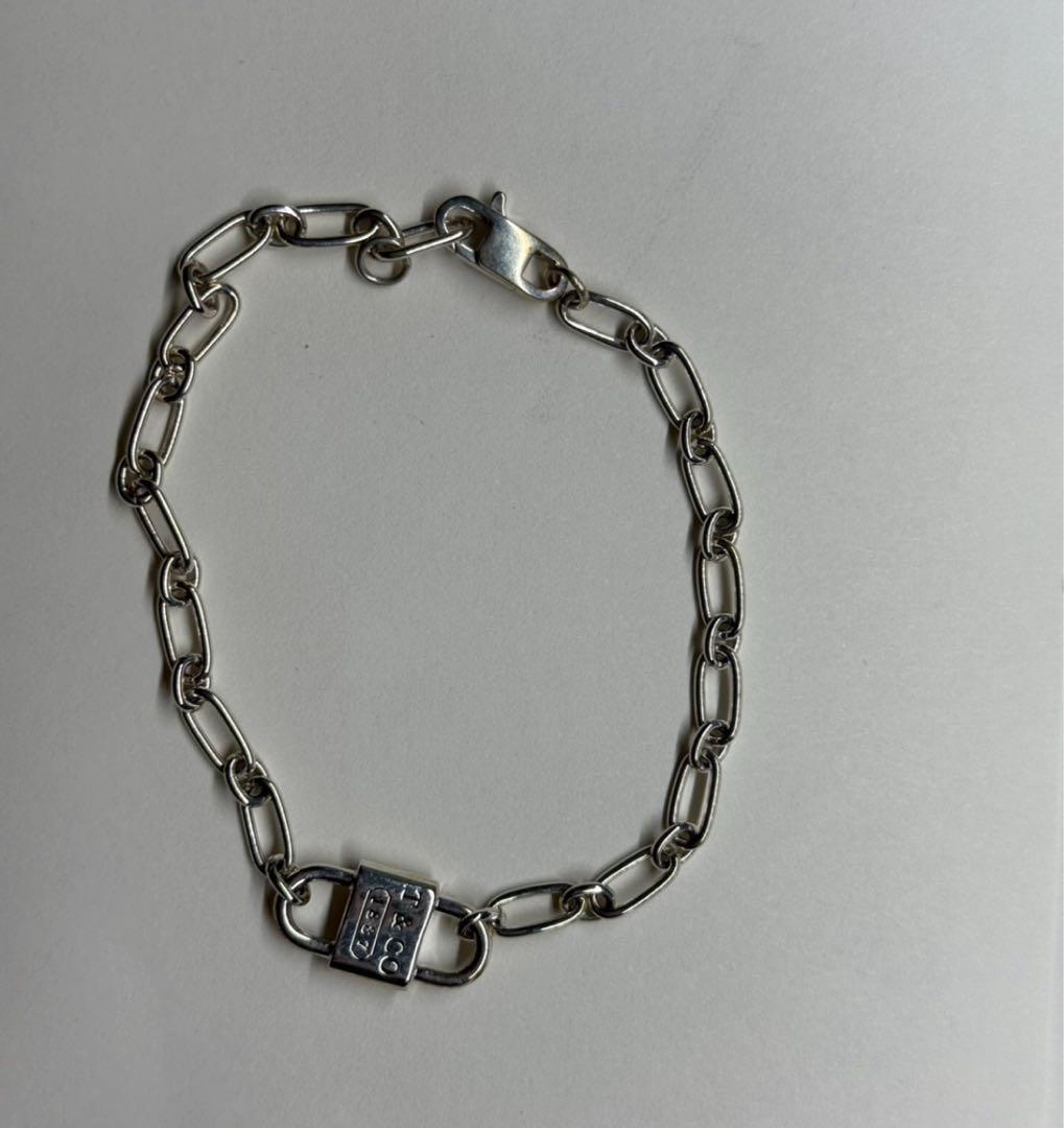 【新品・未使用品】ティファニー 1837スモール ダブル ロック ブレスレット銀