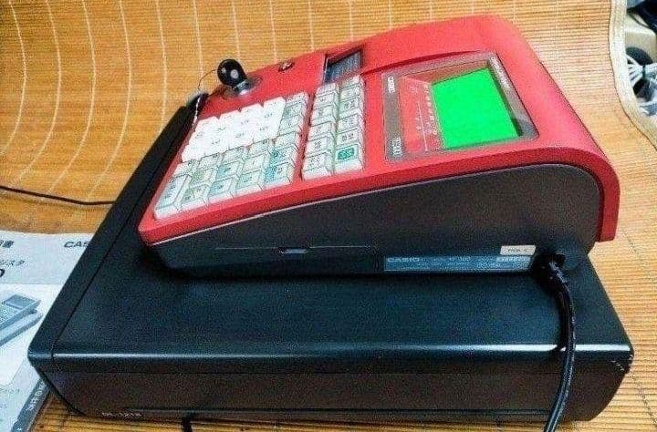 カシオレジスター　TE-300　フル設定無料　 送料無料人気機種　400087