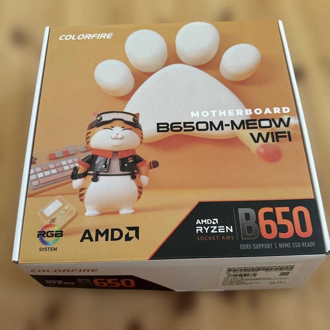 COLORFIRE B650M-MEOW WIFI マザーボード