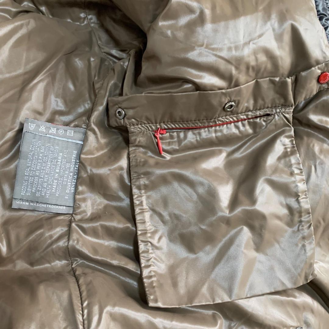 17201✨デュベティカ 40 ラクーンファー ロングダウンコート ブラック系