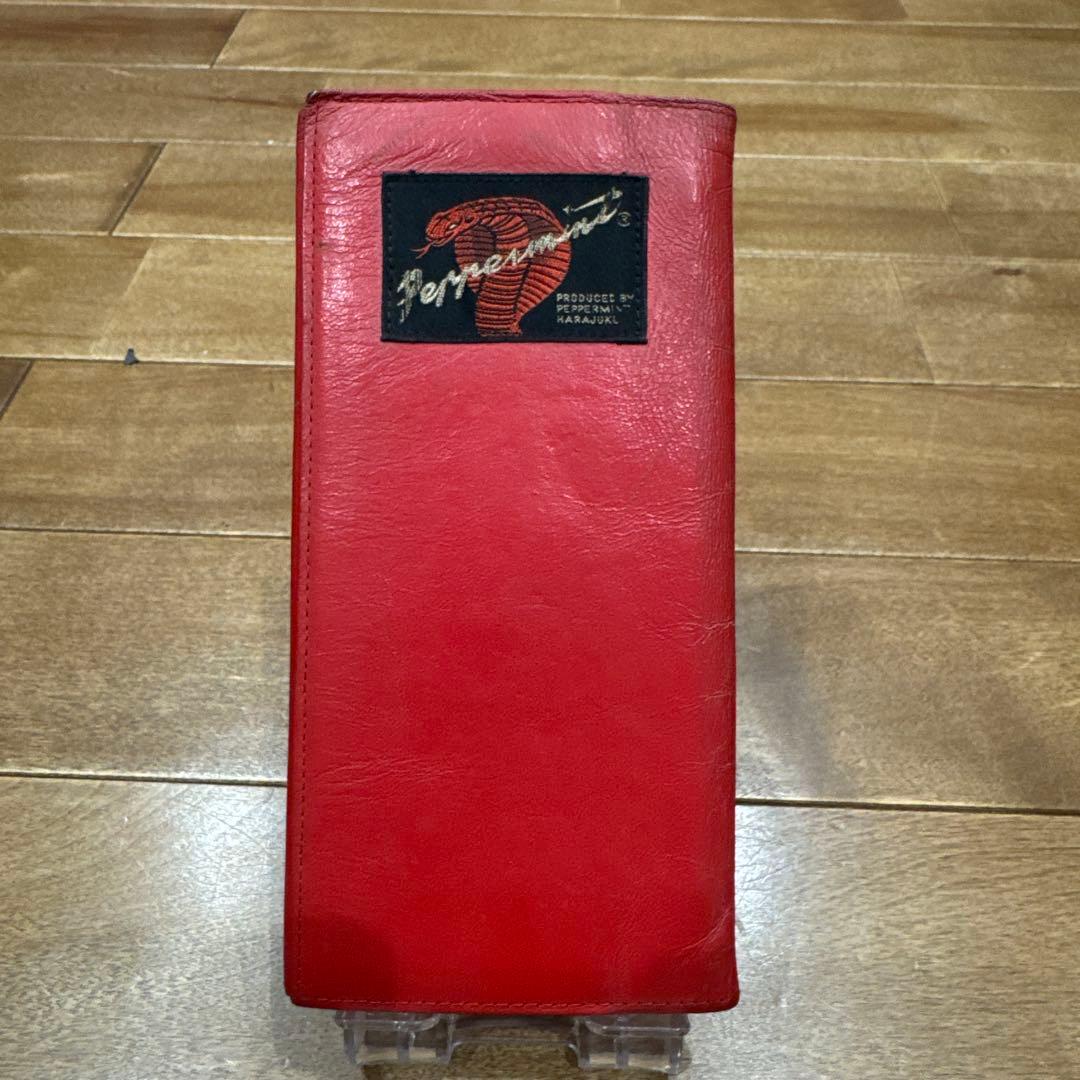 猫*様 当時物！Peppermint ペパーミント財布 赤