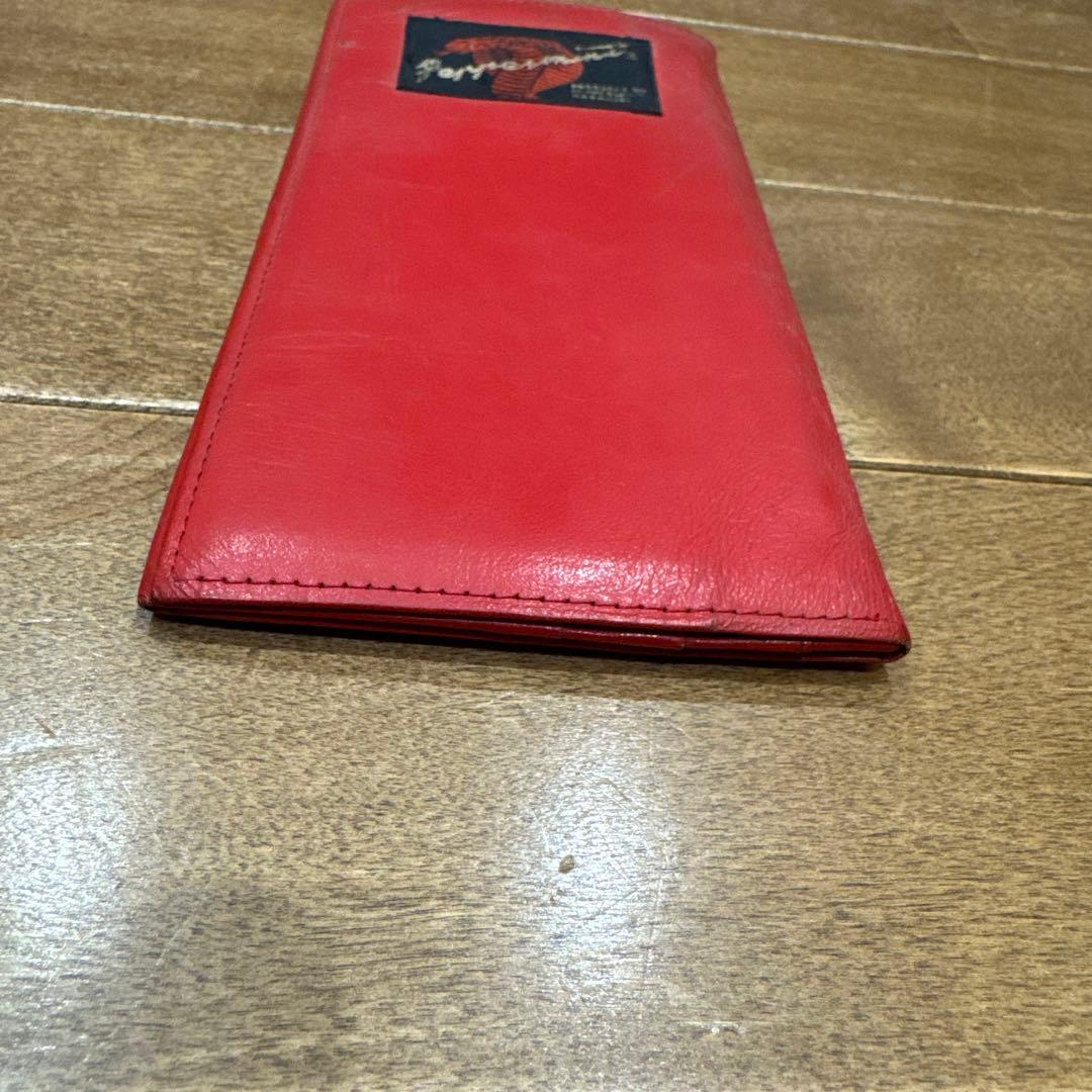 猫*様 当時物！Peppermint ペパーミント財布 赤