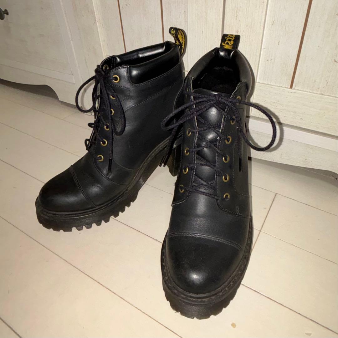 Dr. Martens ドクターマーチン ハイヒール チャンキーヒール　ブーツ