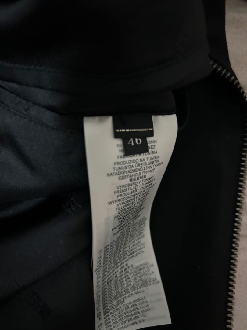 DIESEL ブラック ジャケット サイズ46