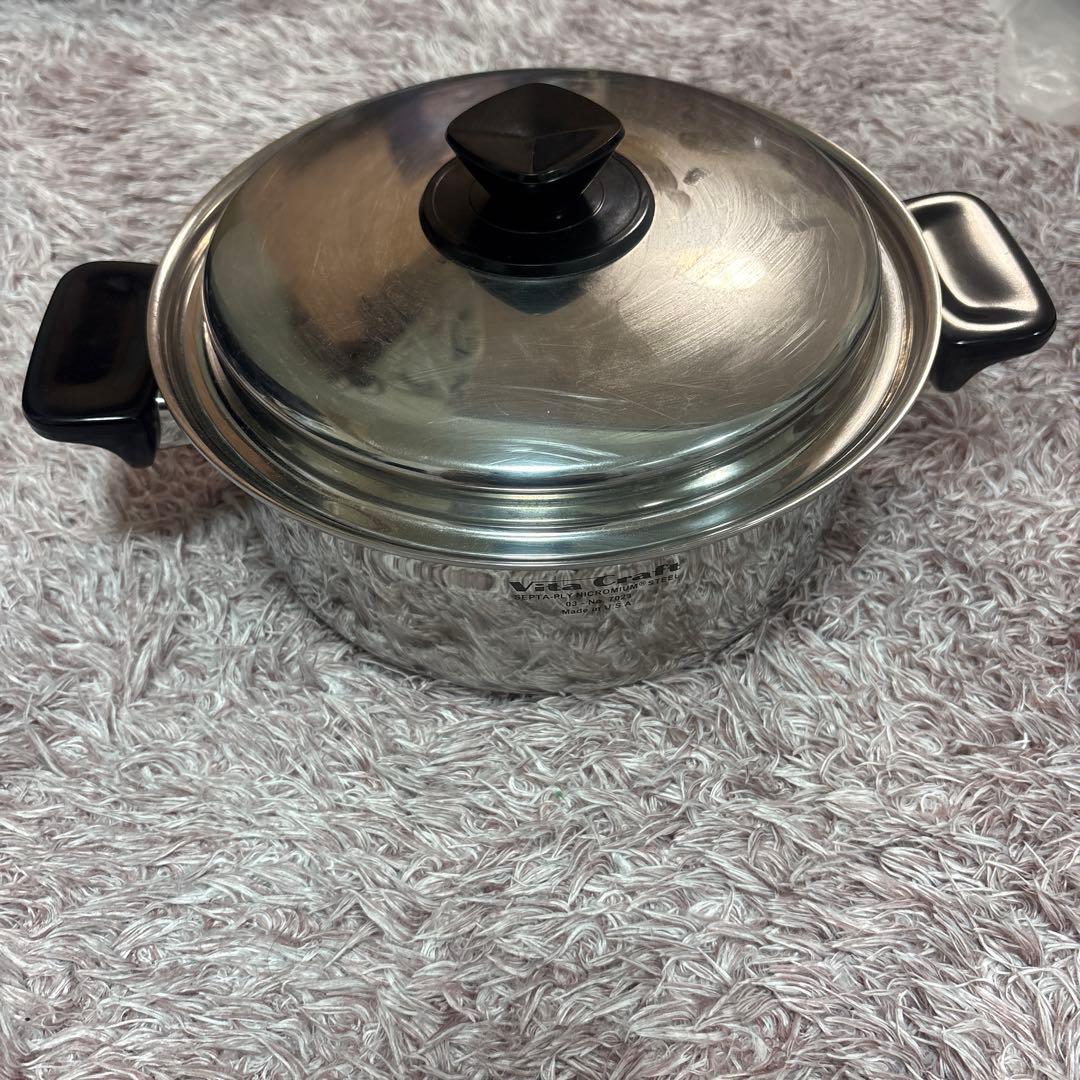 美品 ビタクラフト 両手鍋3.2リットル 7023 VitaCraft