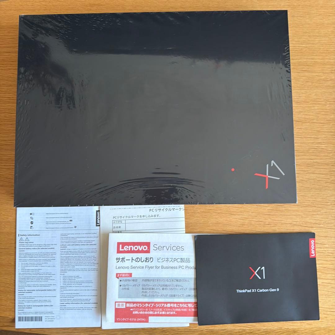 Windowsノート本体 Lenovo Think Pad X1 Carbon Gen 9