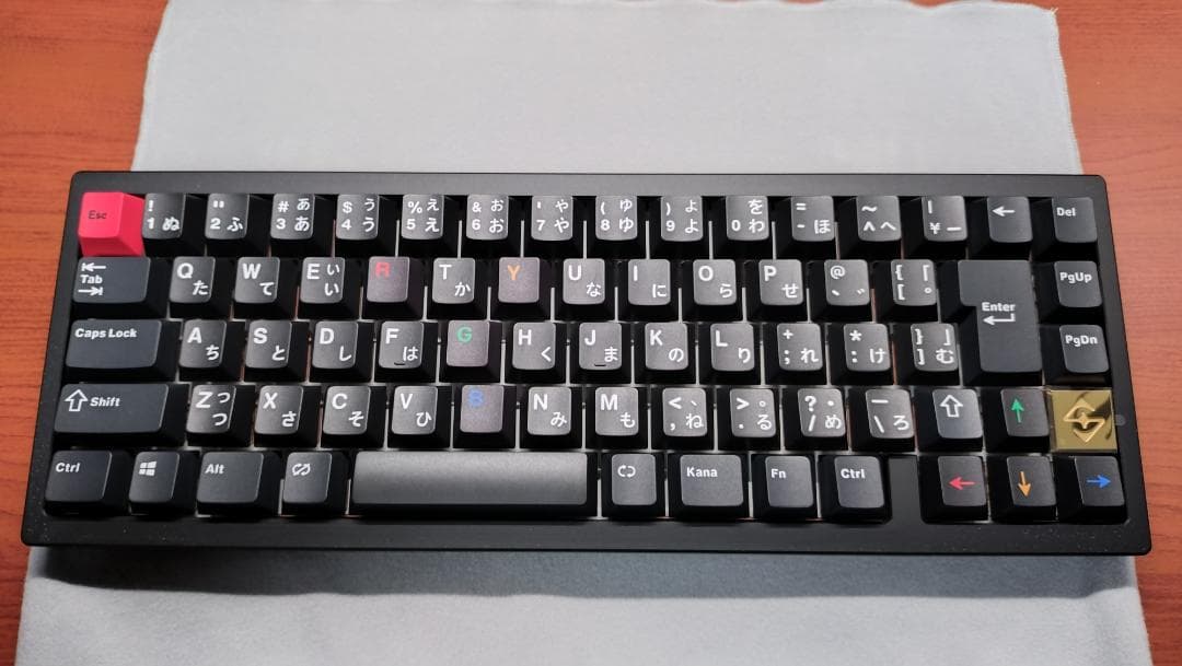 【試打レベル新同品】WOBKEY ZEN65 JIS Ultra Black
