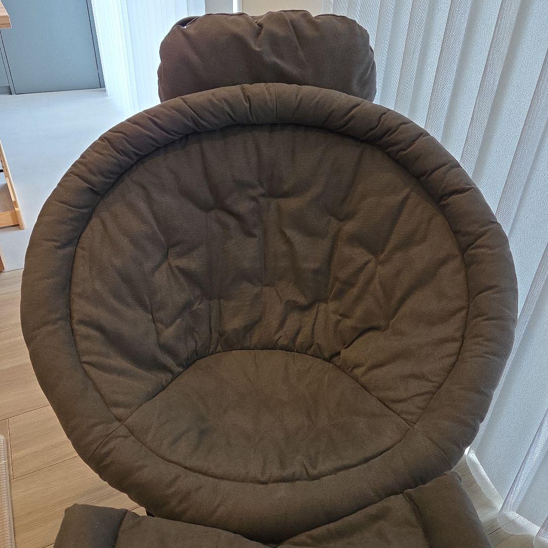 値引可【未使用】【送料無料】2way フォールディングチェア チャコールグレー