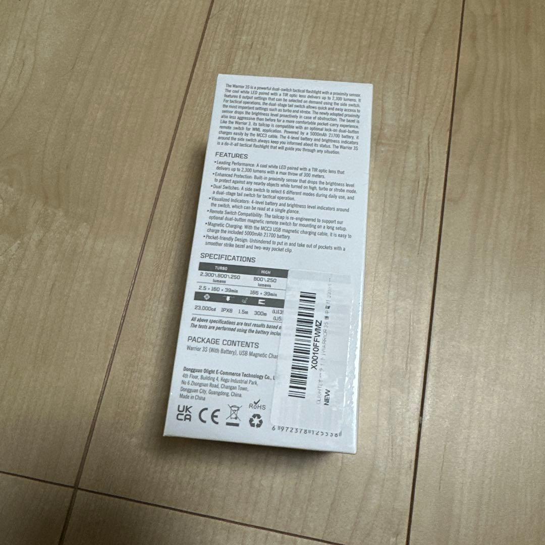 OLIGHT Warrior 3S 懐中電灯