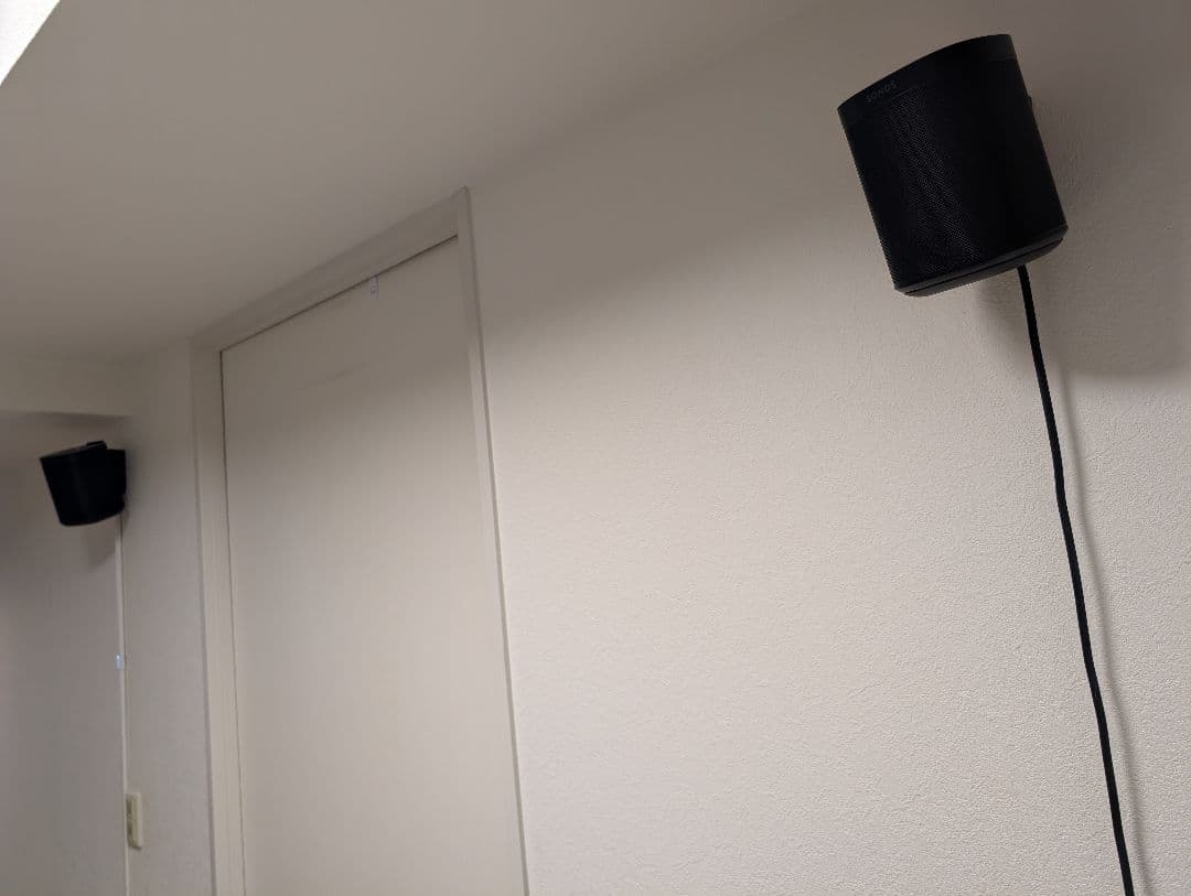 のらくら　SONOS ONE ソノス　ブラック　スマートスピーカー　ペア