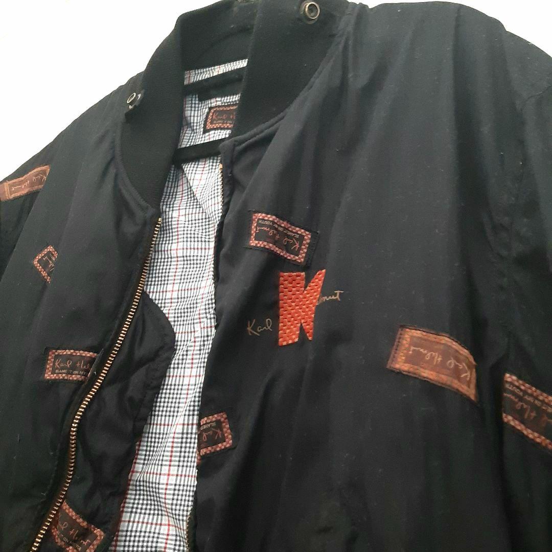 Karl helmut カールヘルム パッチ リバーシブル ボンバージャケット