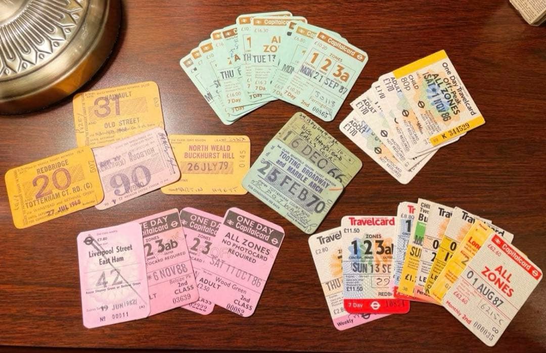 海外　マルシェ袋　ヴィンテージドイツの袋2種7枚✖️5