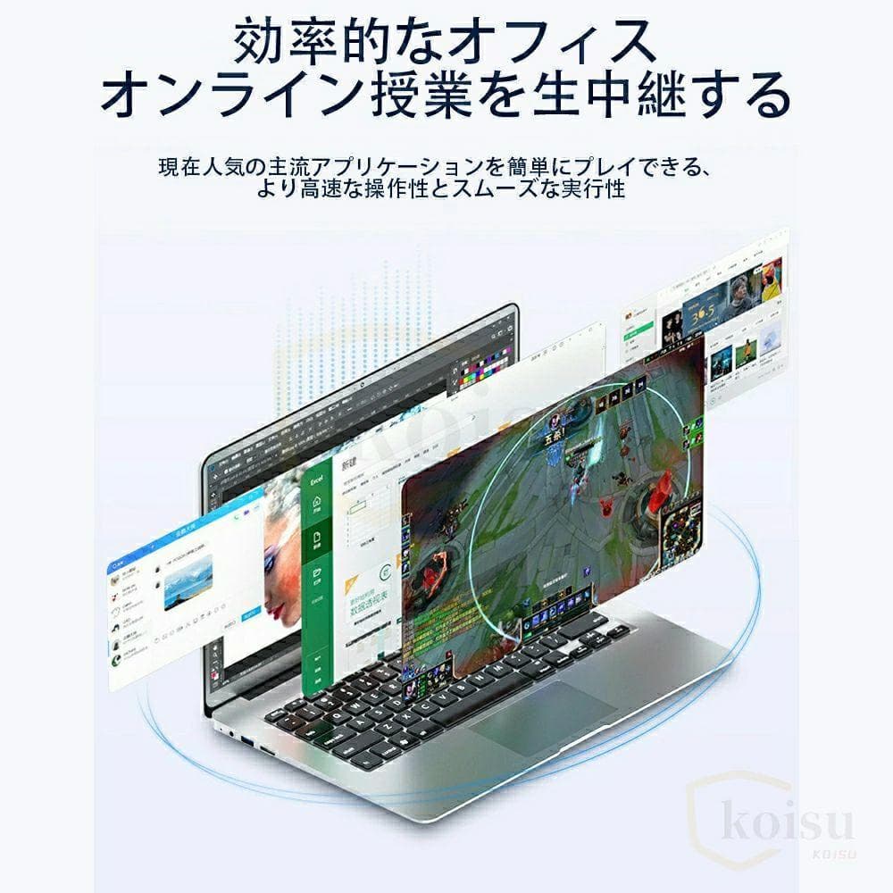 【Blue8Star】ノートパソコン Celeron N3450