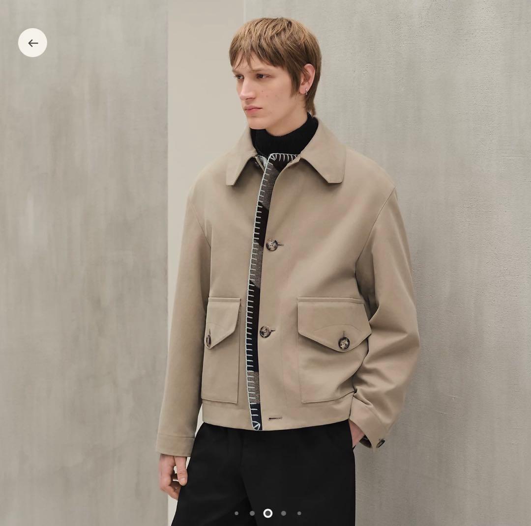 エルメス　25秋冬　紳士　ブルゾン　新品未使用