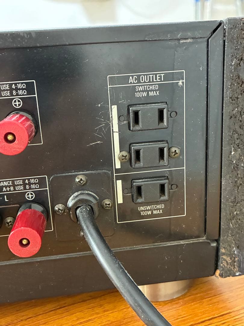 SONY 555ESR プリメインアンプ